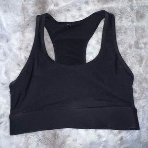 Fabletics sports bra, size small, black